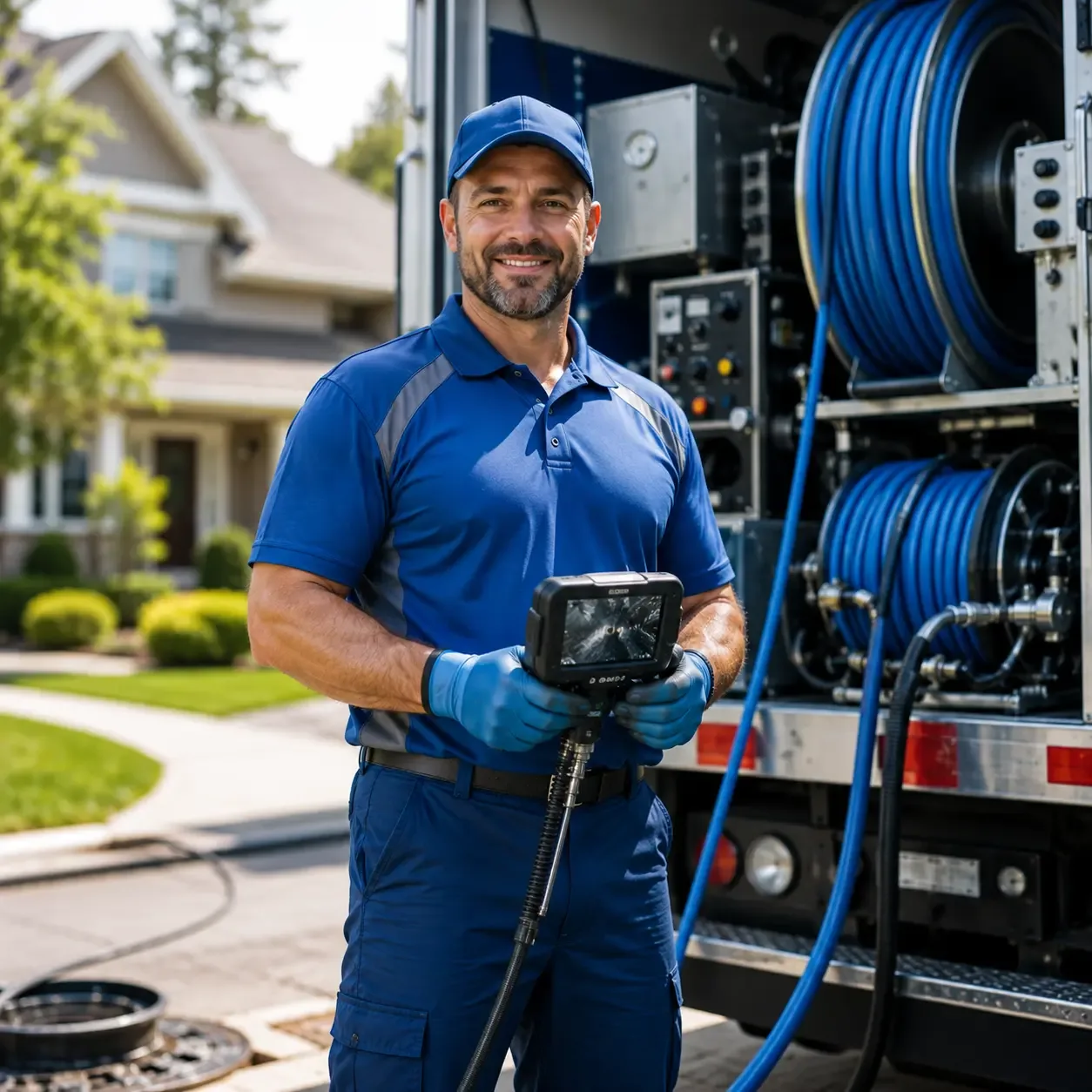 Local outdoor drain cleaning specialists in Rankin, TX